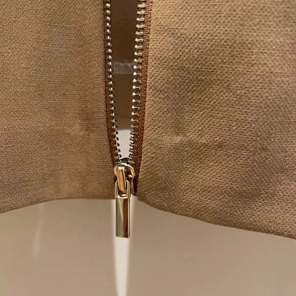 Ann Taylor Zipper Flare Dress - Picture 5 of 6